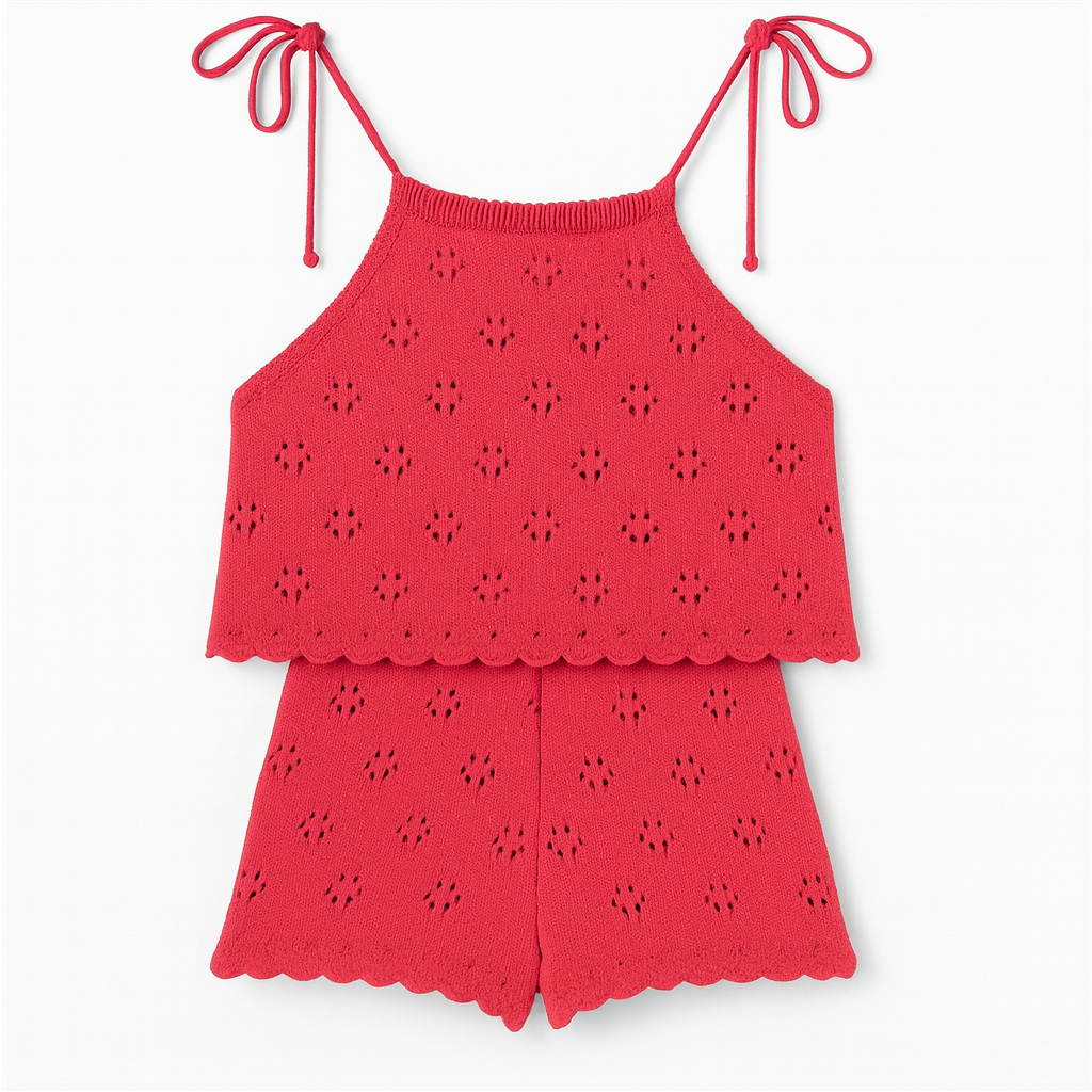 Askılı Şortlu Takım: Strawberry Lotti ve Tangerine Tinkerbell