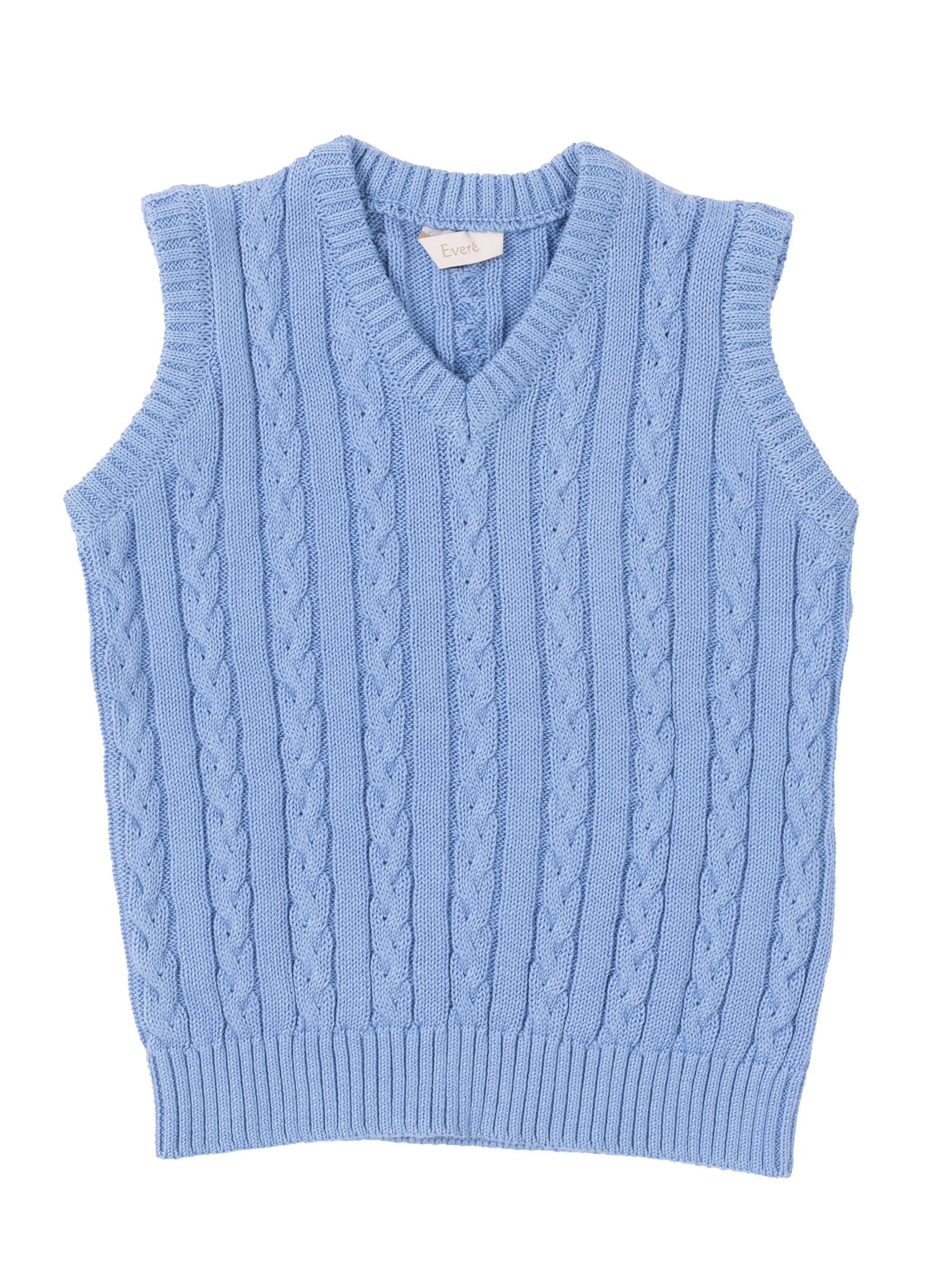 Wooly Saçörgülü Triko Yelek