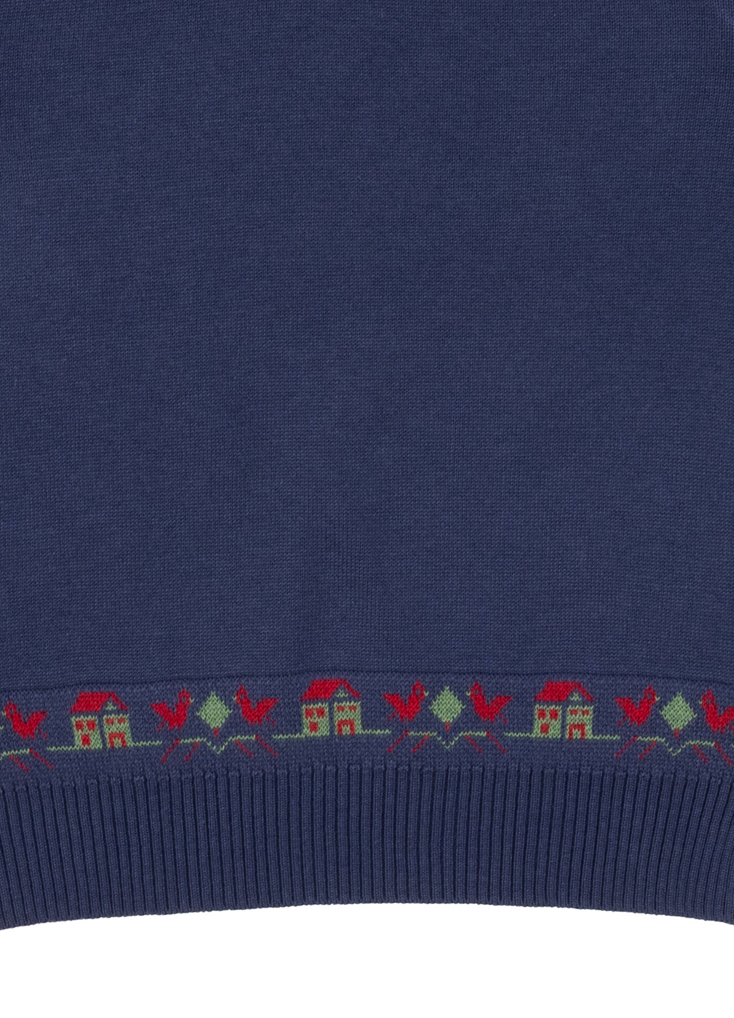 Little Farmer Lacivert Tavuklu Kısa Paçalı Eşofman Takımı