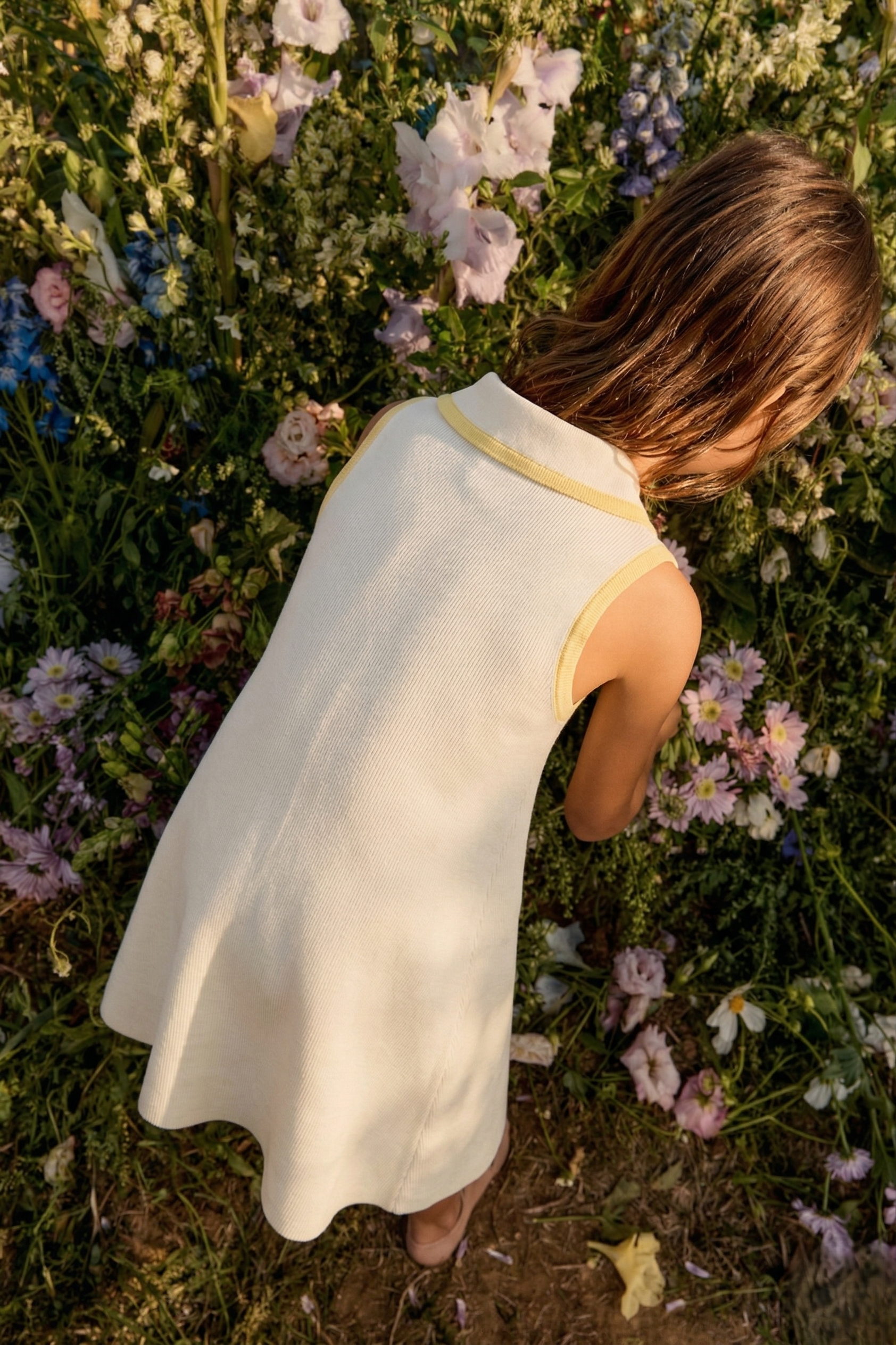 Biyeli Kolsuz Mini Elbise