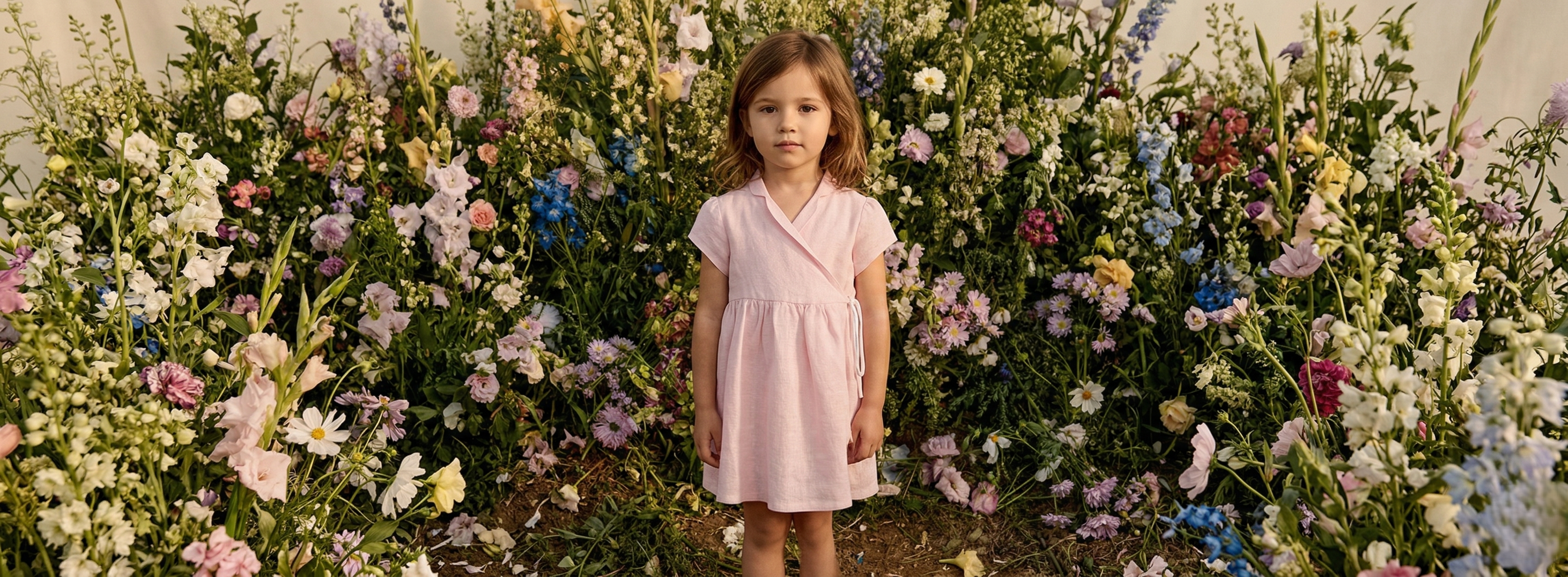 %100 Organik Keten Elbise