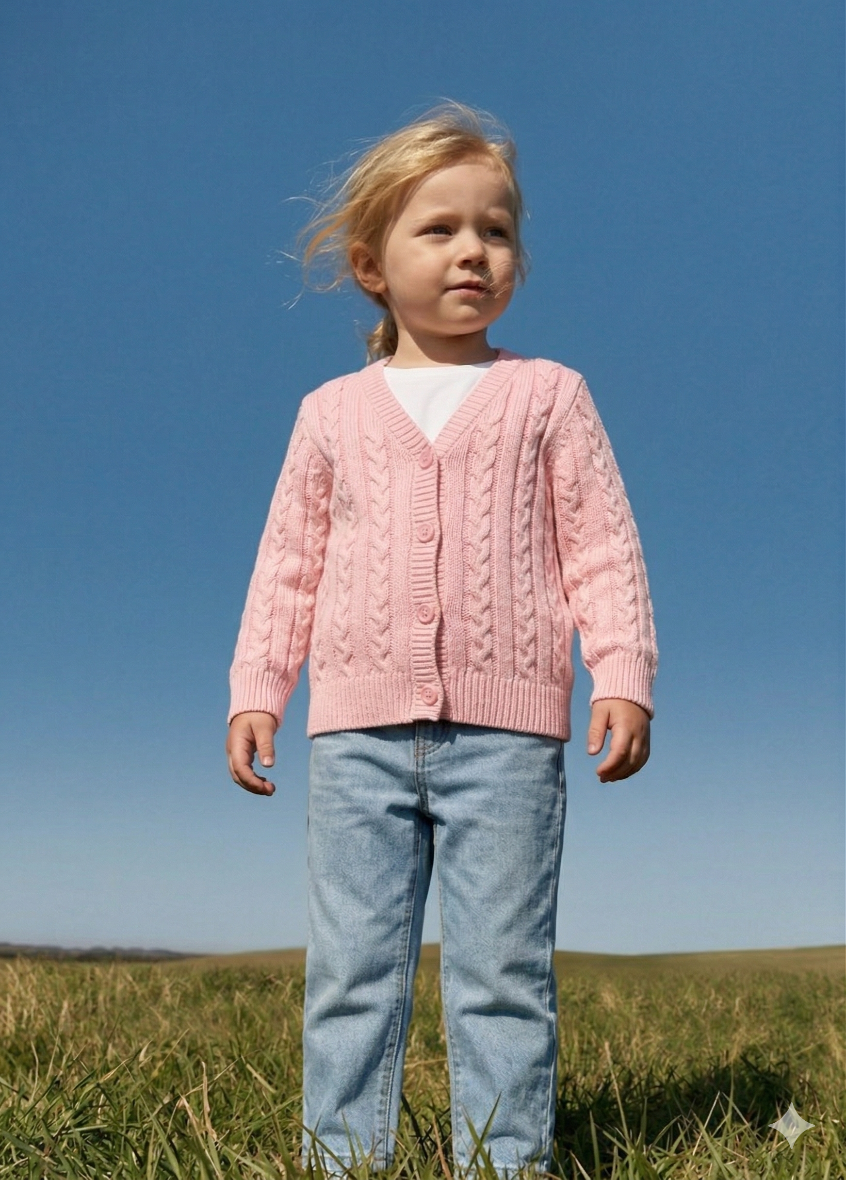 Wooly Saçörgülü Triko Hırka