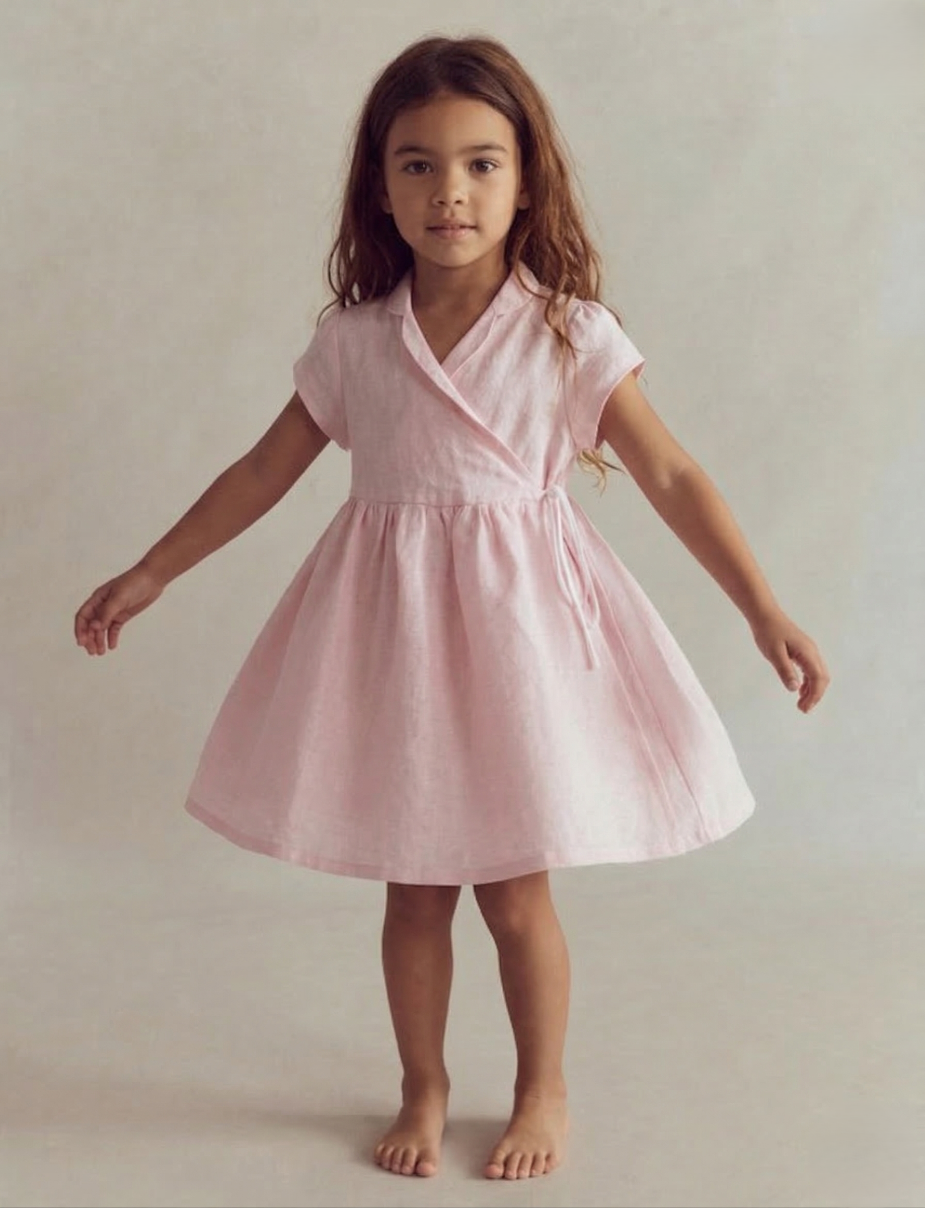 %100 Organik Keten Elbise