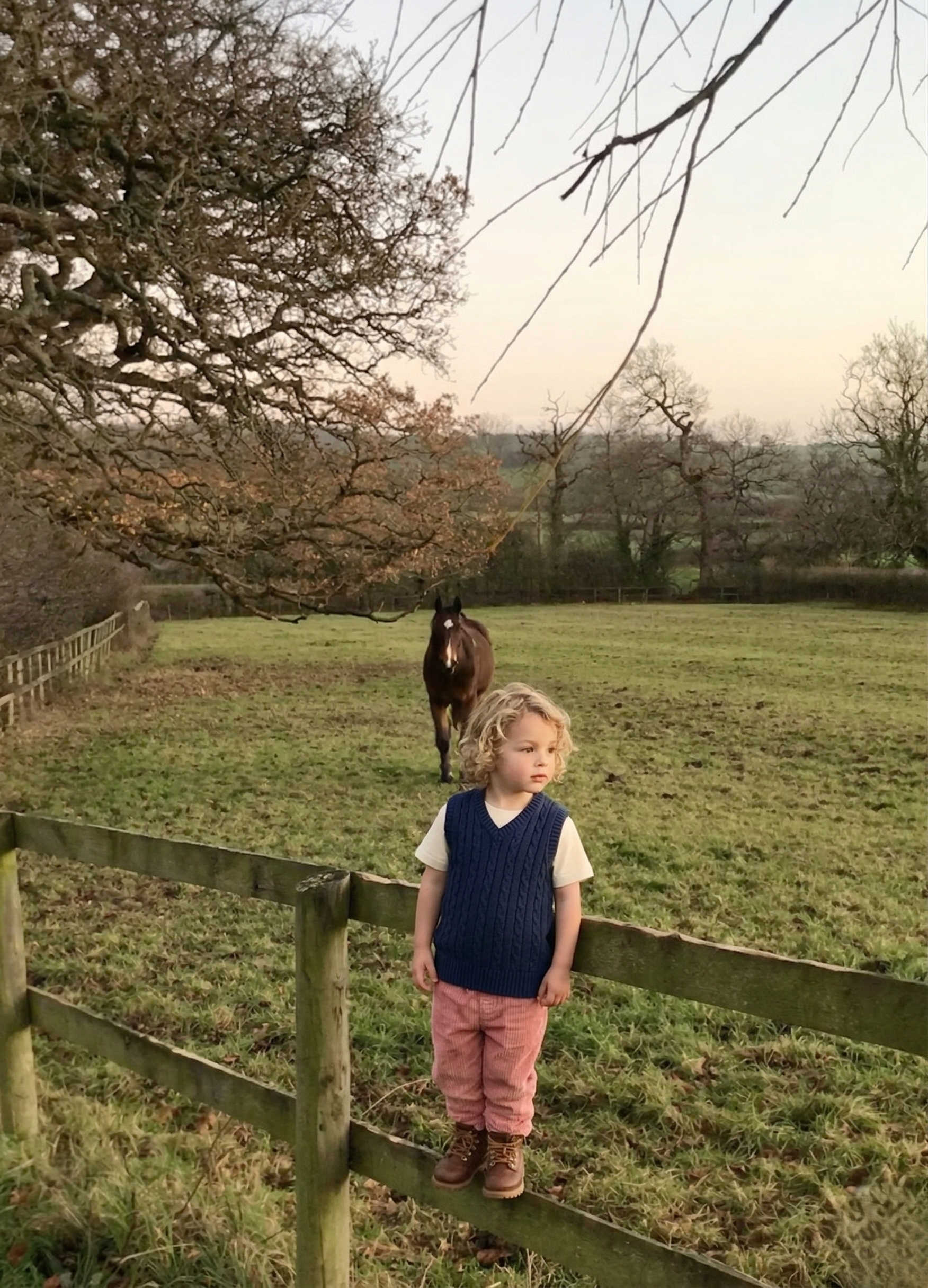 Wooly Saçörgülü Triko Yelek