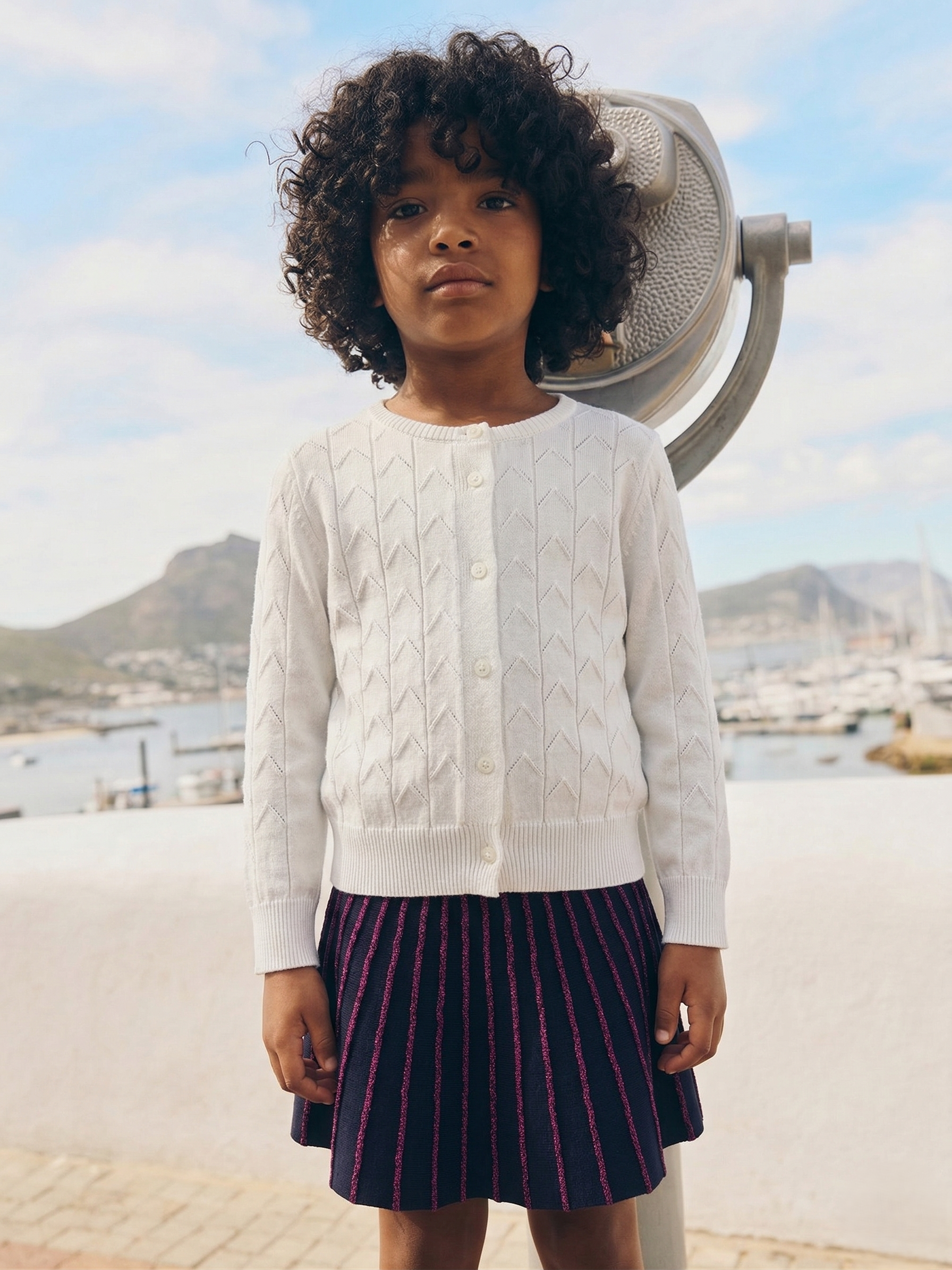 Sim Şeritli Plise Etek