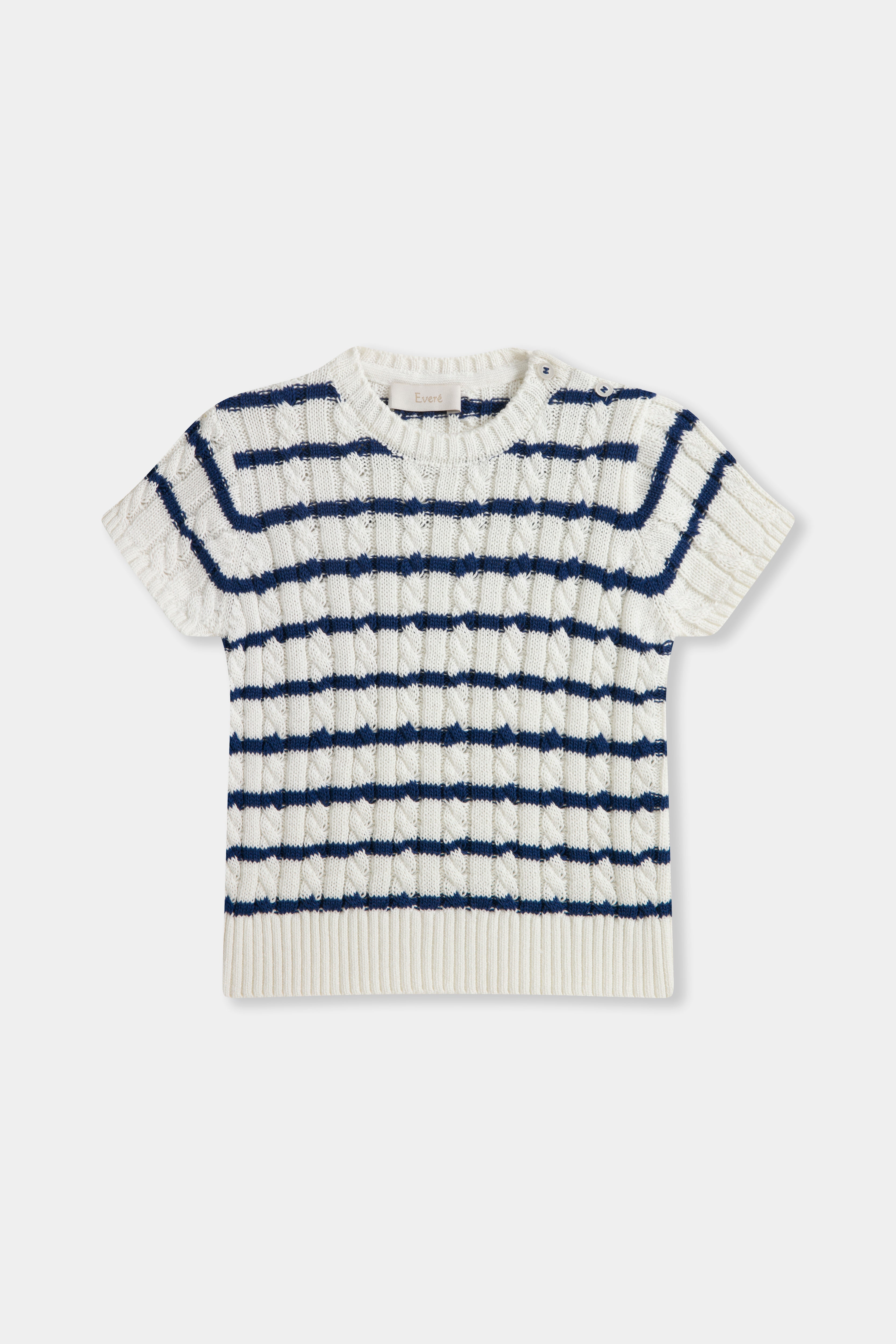 Saçörgülü Triko Tshirt