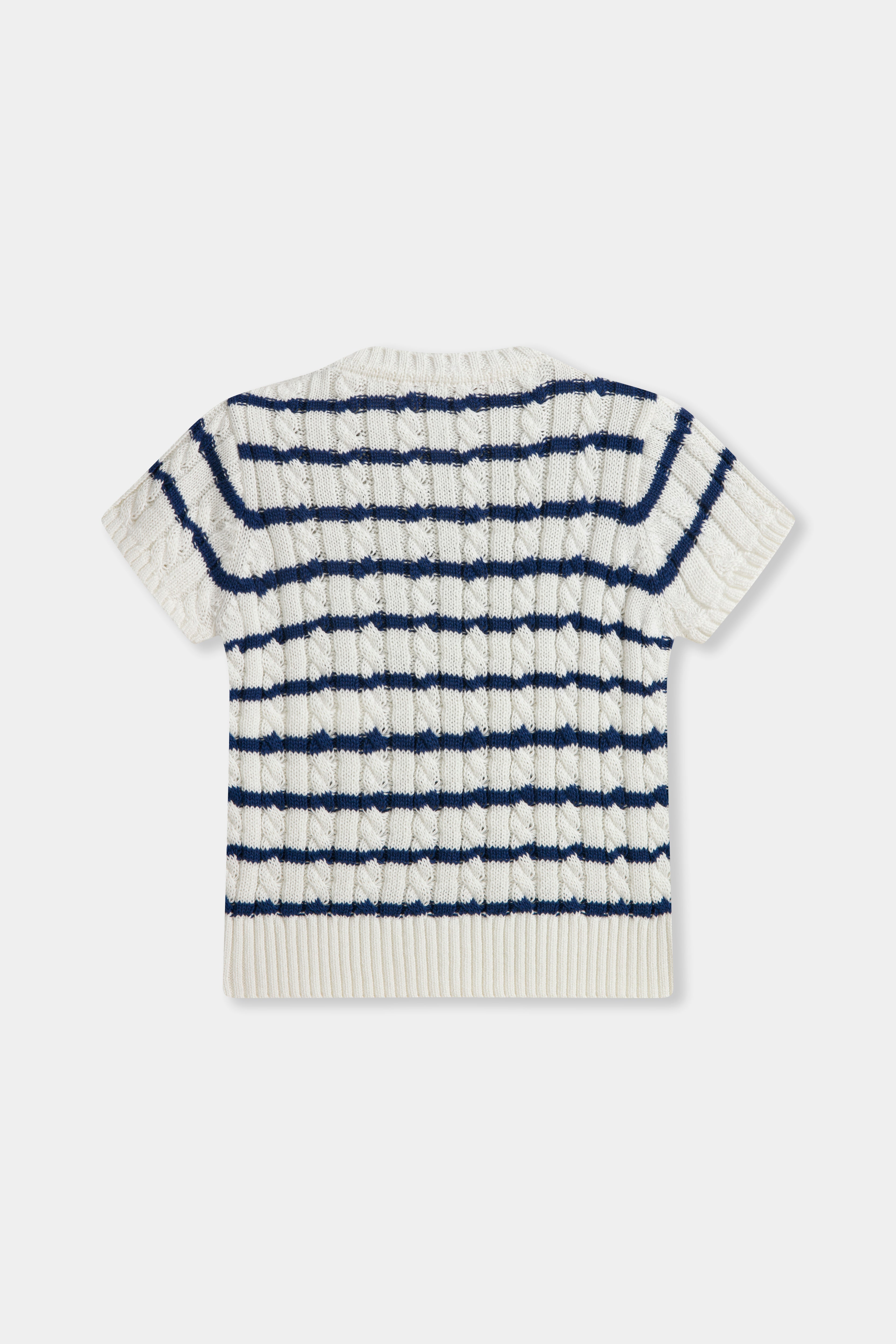 Saçörgülü Triko Tshirt