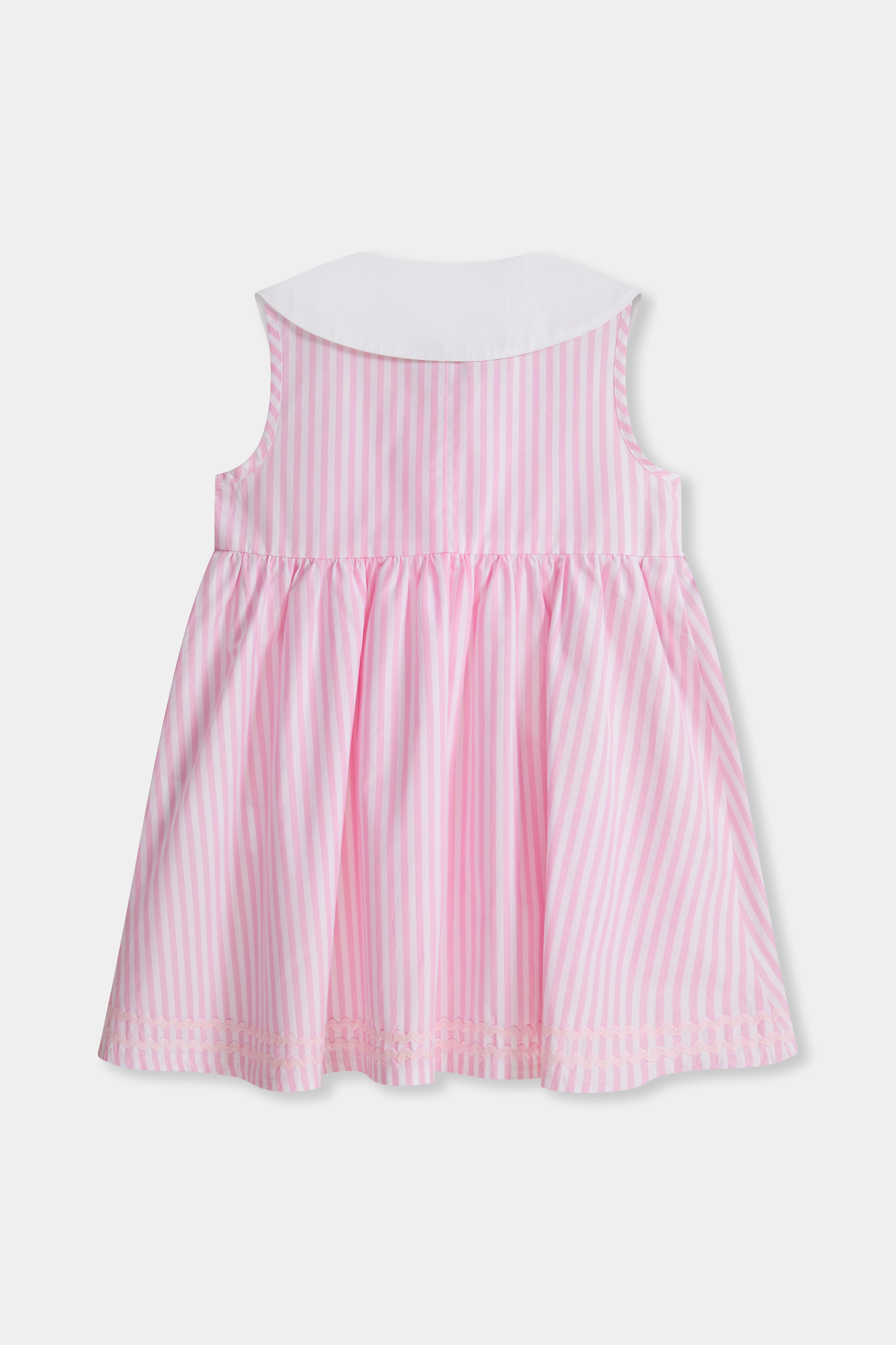 Çizgili Denizci Yaka Kumaş Elbise