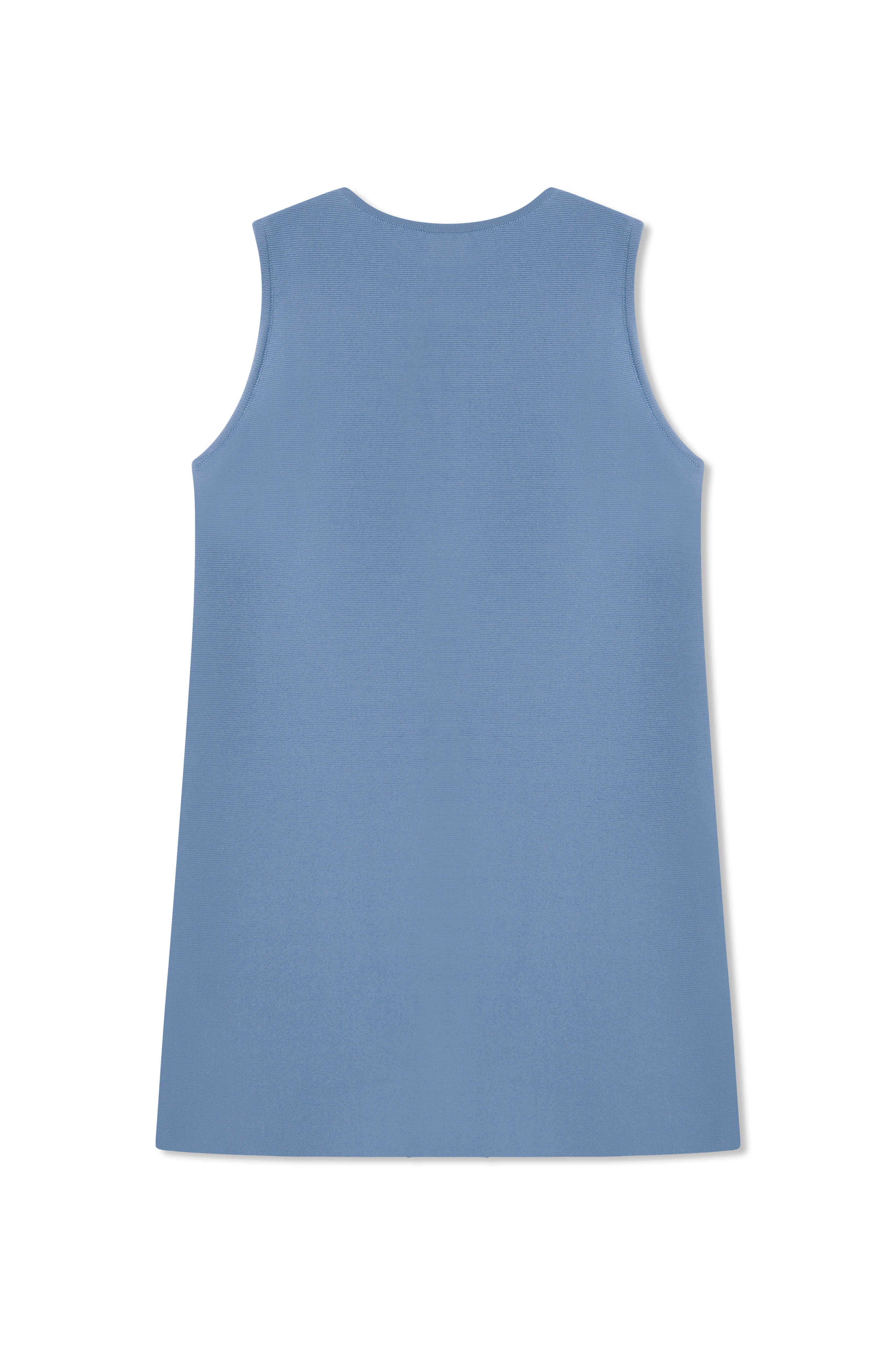 Scallop Button Elbise