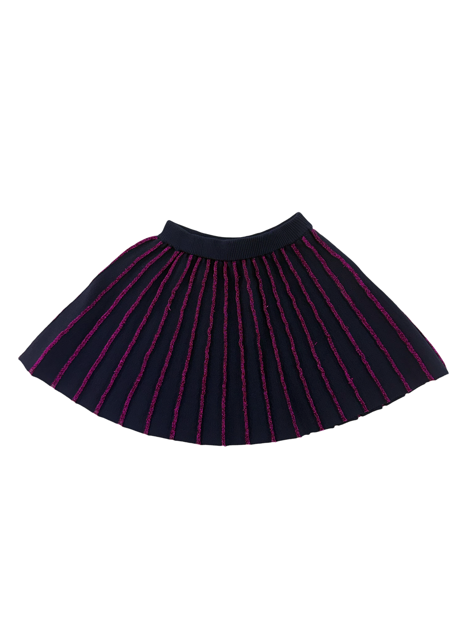 Sim Şeritli Plise Etek