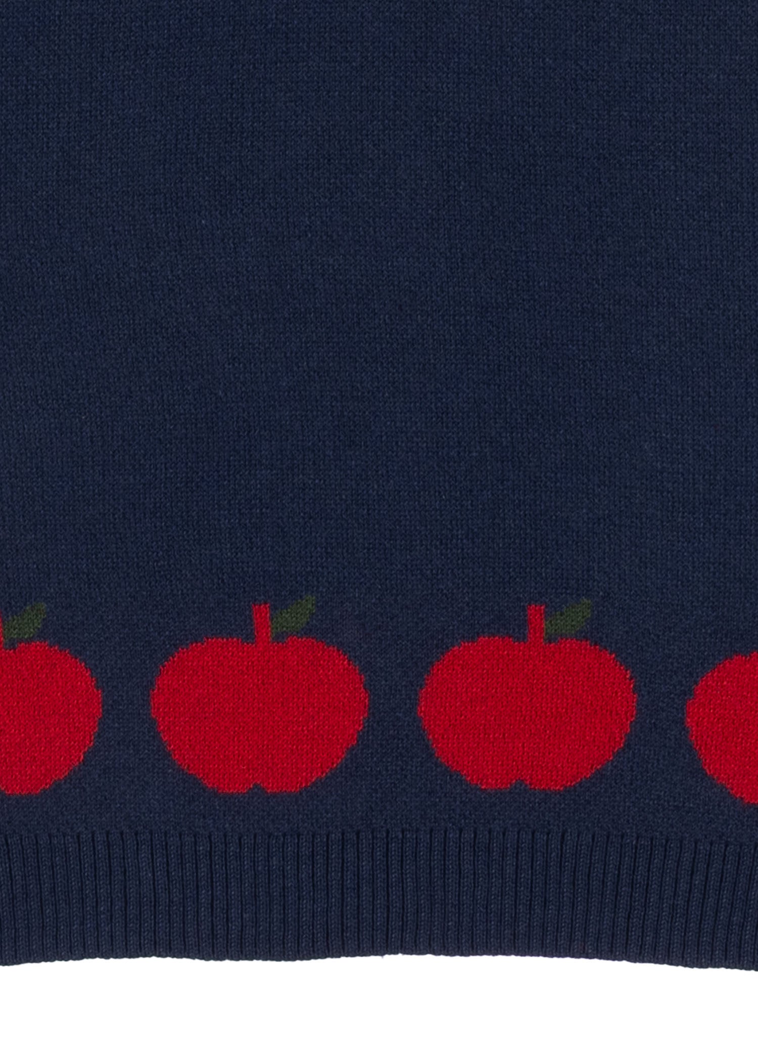 Apple Garden Elma Desenli Unisex Triko Yelek