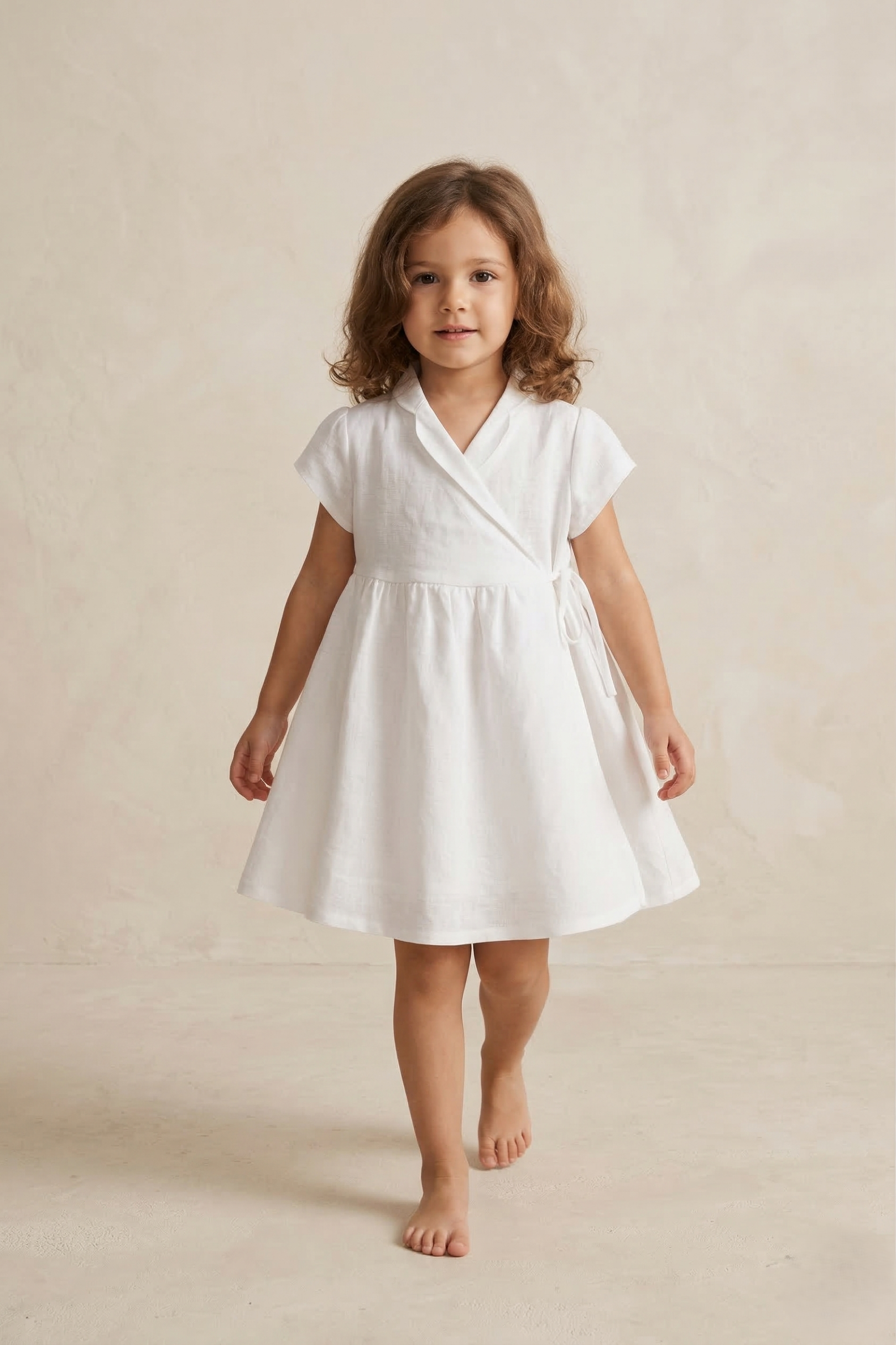 %100 Organik Keten Elbise