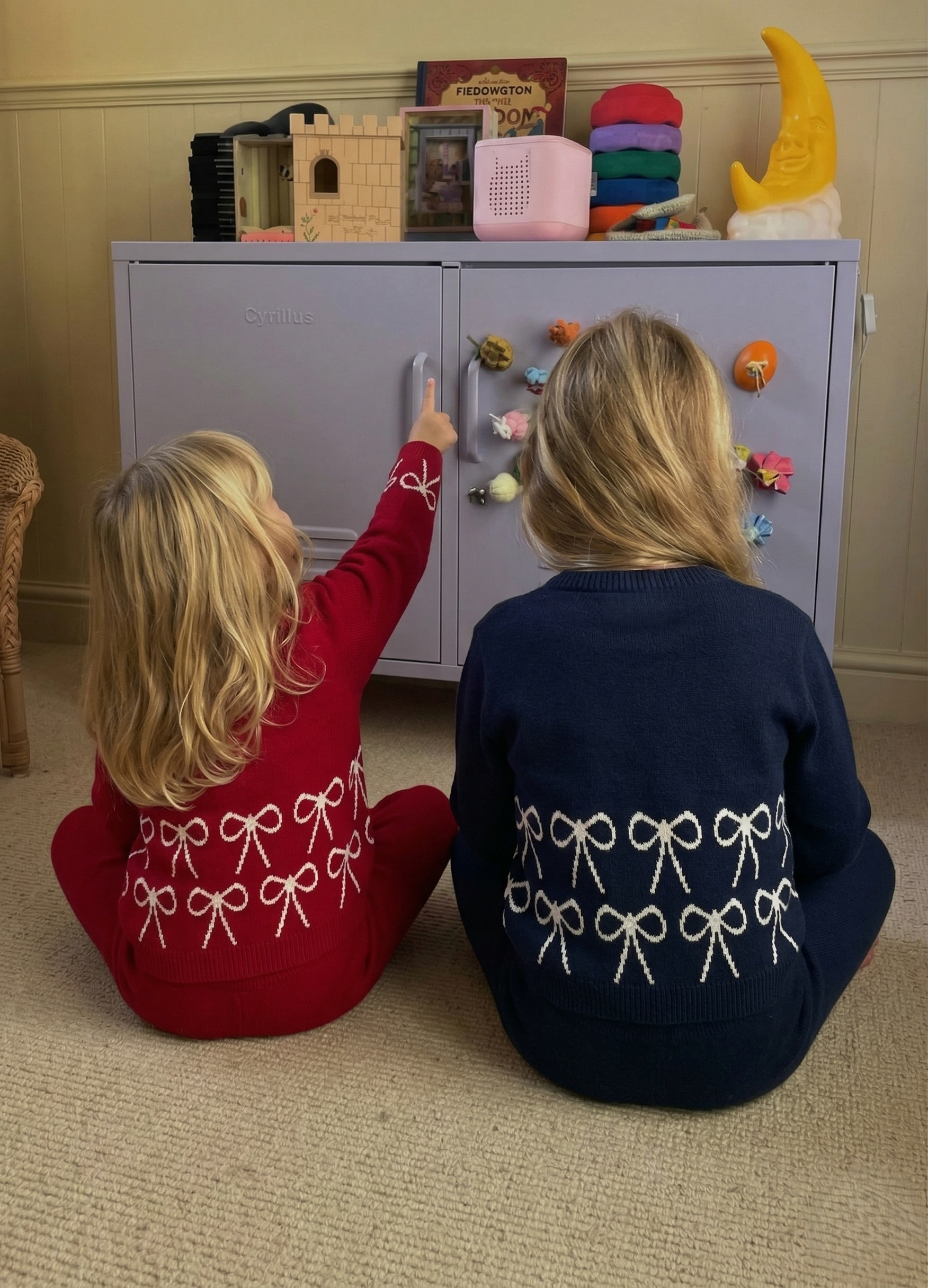 Fiyonklu Triko Kazak