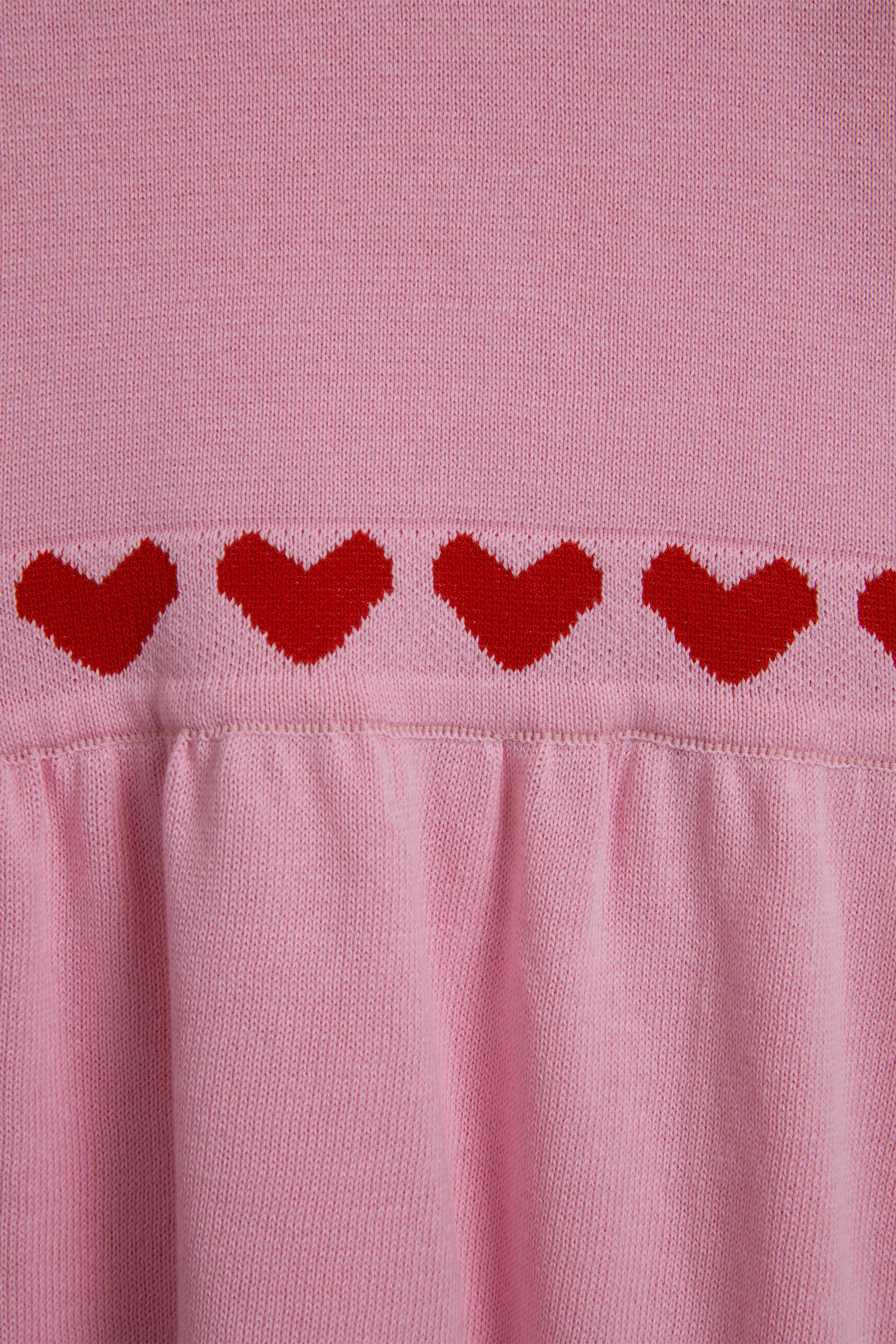Row of Hearts Elbise
