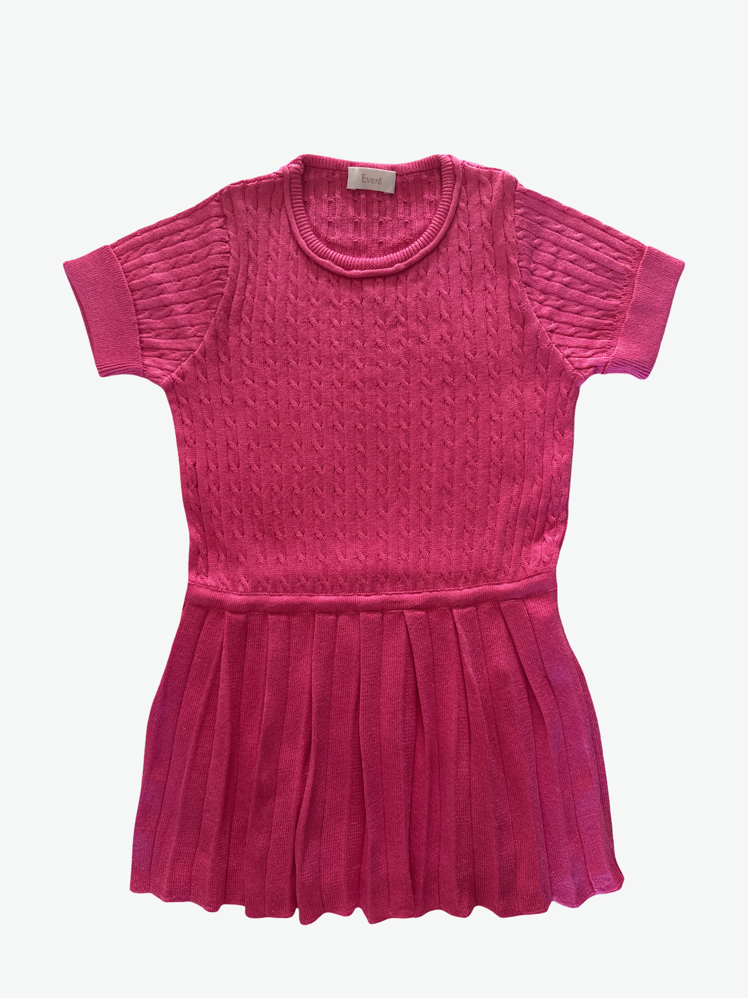 Ballerina Belle Saç Örgülü Pliseli Elbise